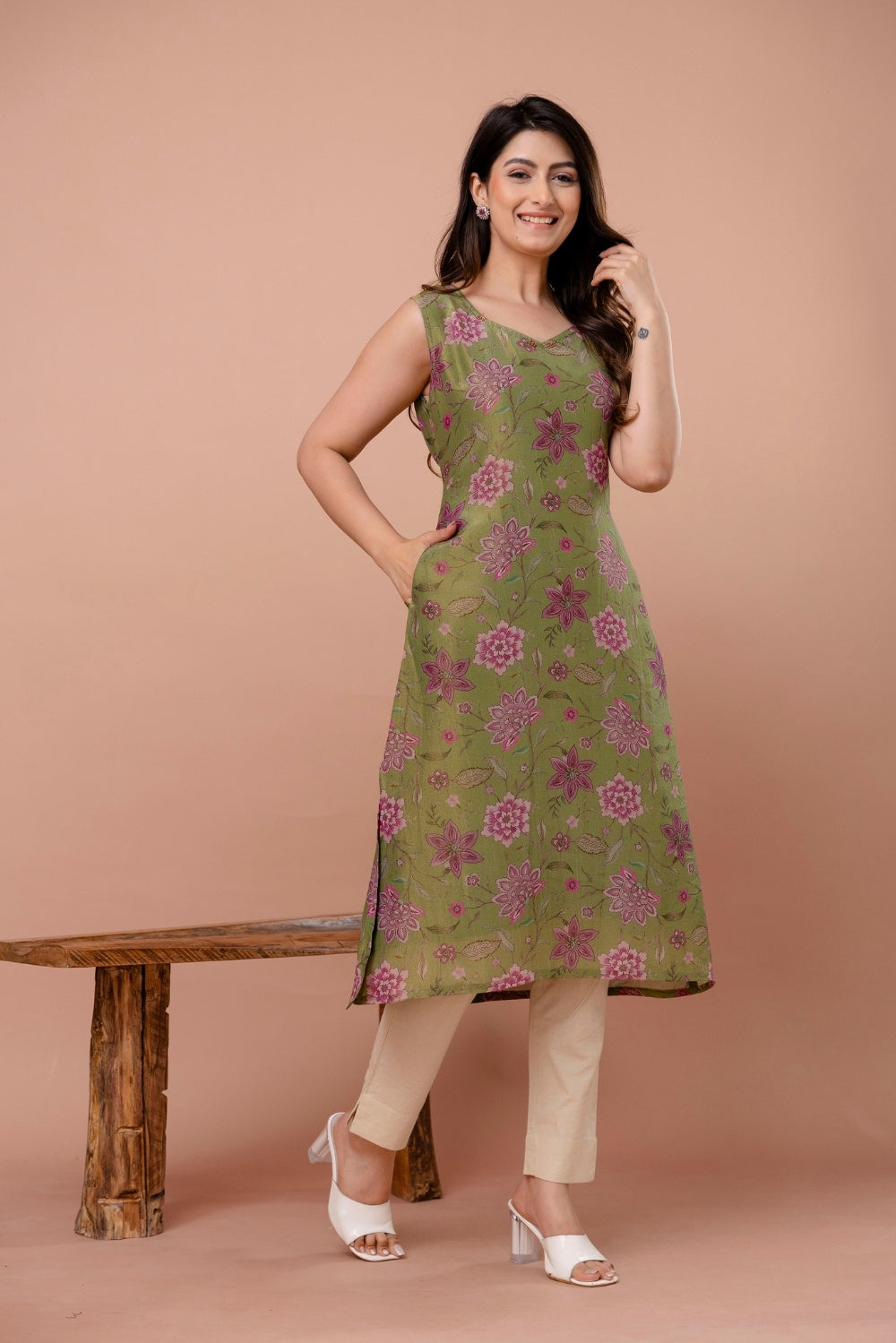 Blush Garden Kurta