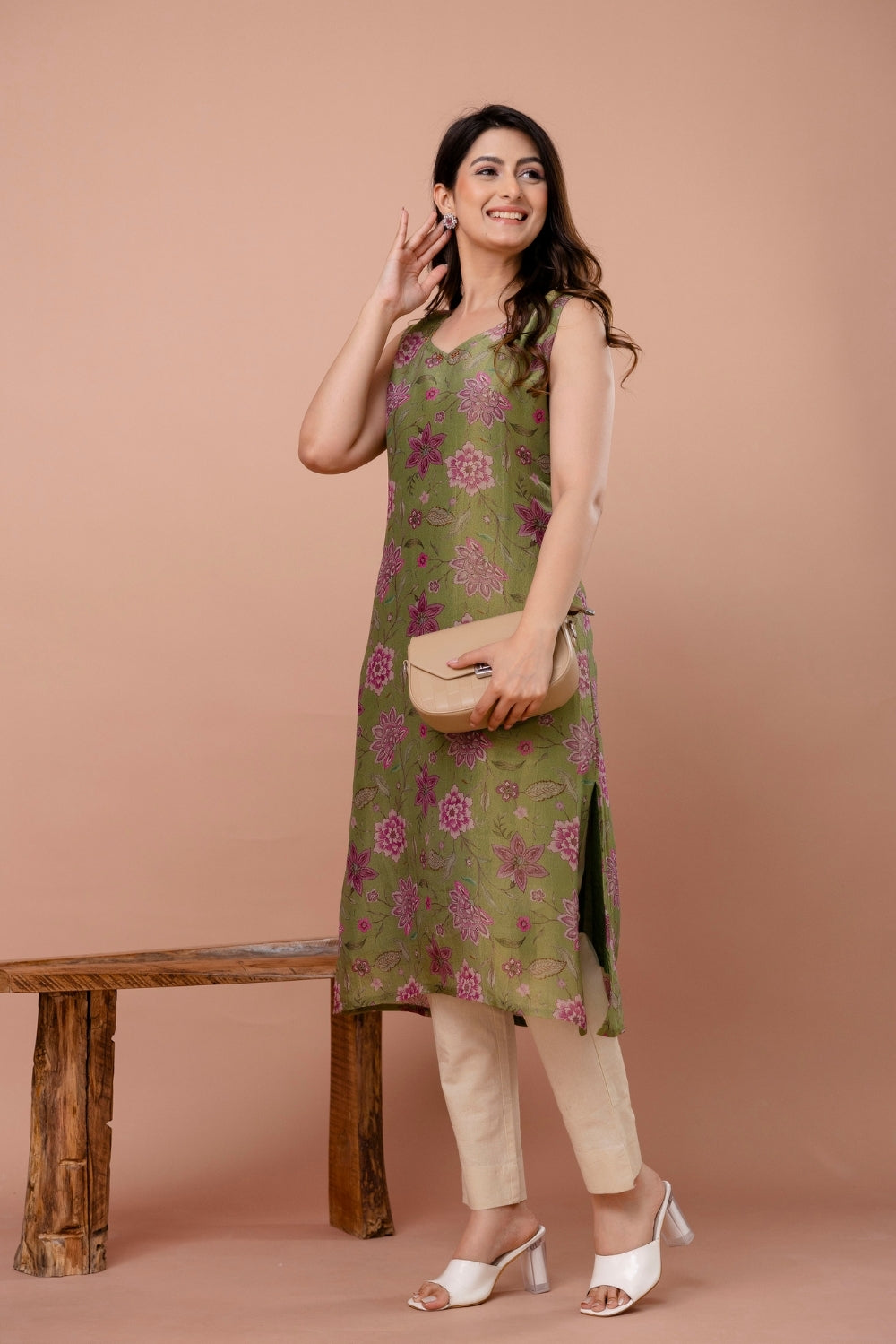 Blush Garden Kurta