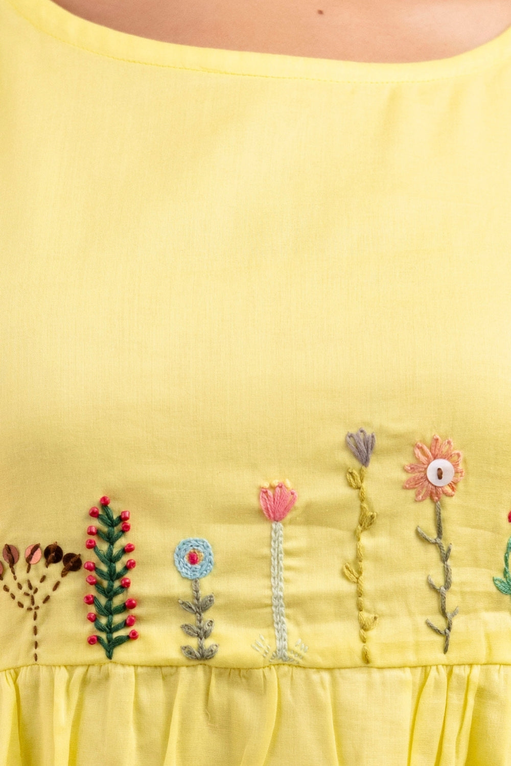 Yellow Blossom Dress