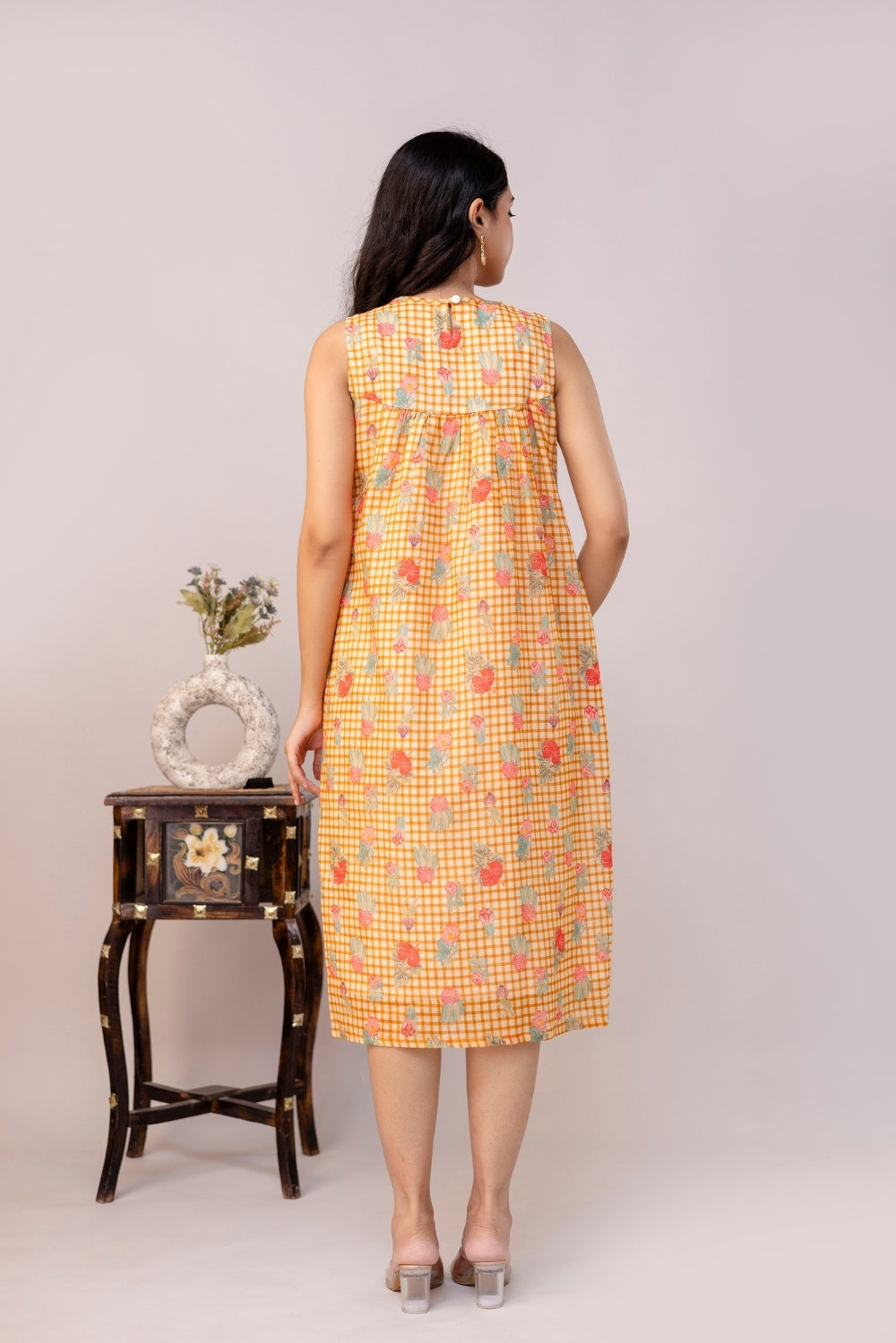 Meadow Checks Dress
