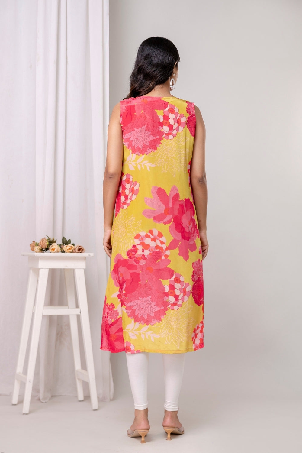 Mustard Bloom Kurta
