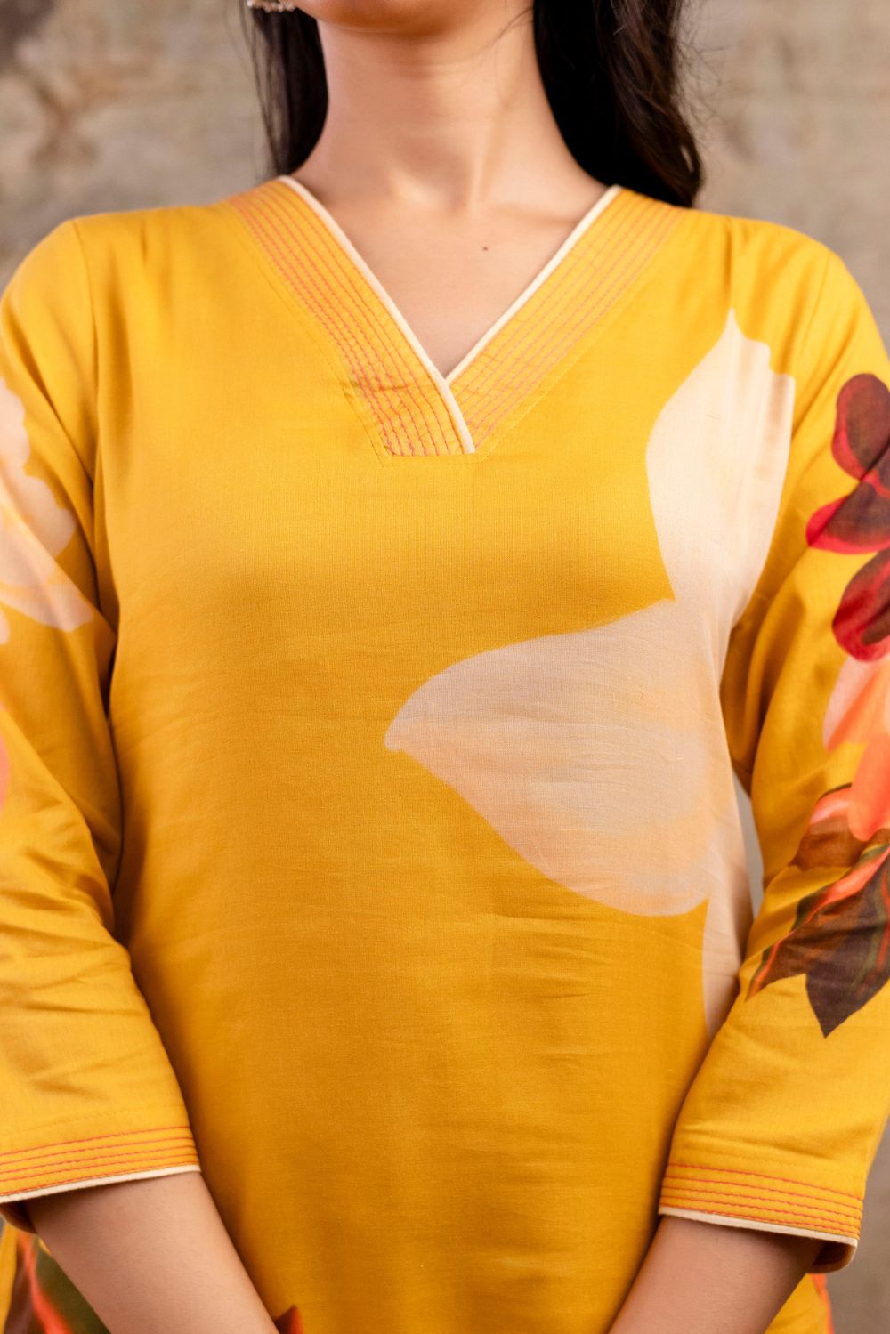 Mustard Blossom Kurta