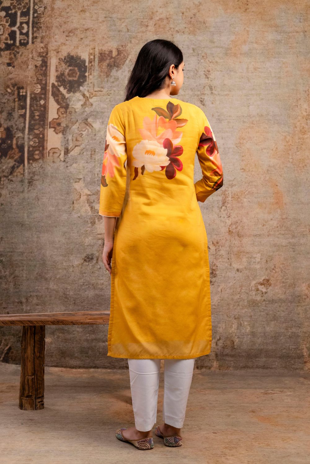Mustard Blossom Kurta