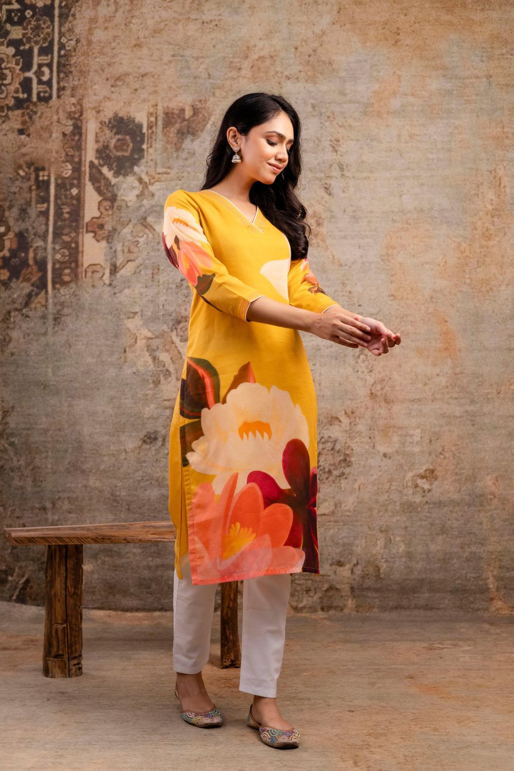 Mustard Blossom Kurta