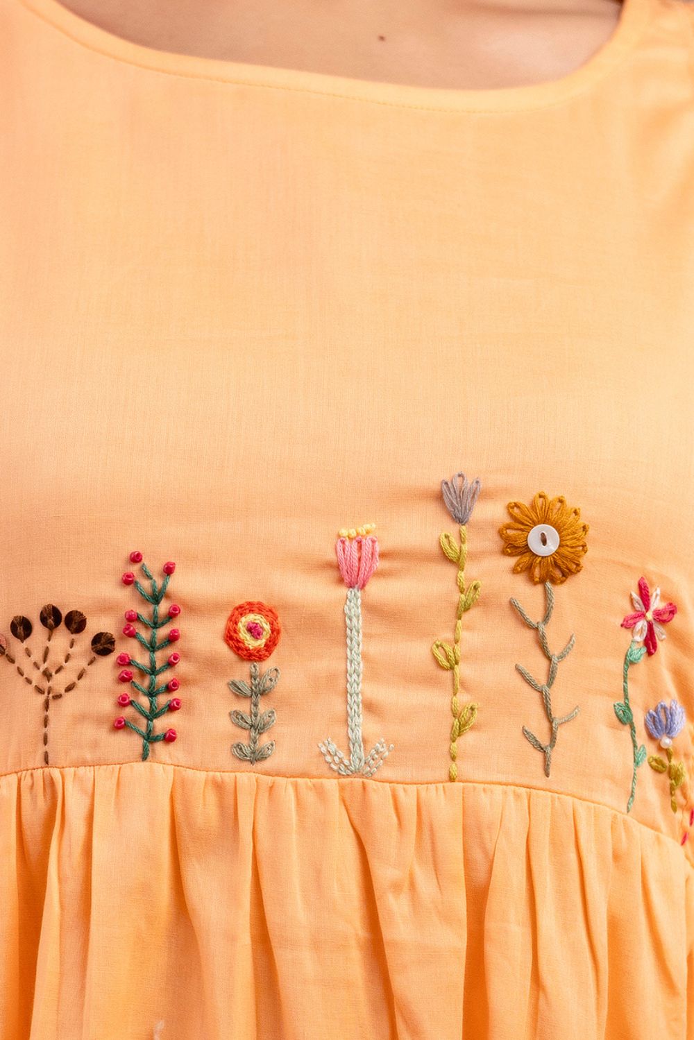Peach Blossom Dress
