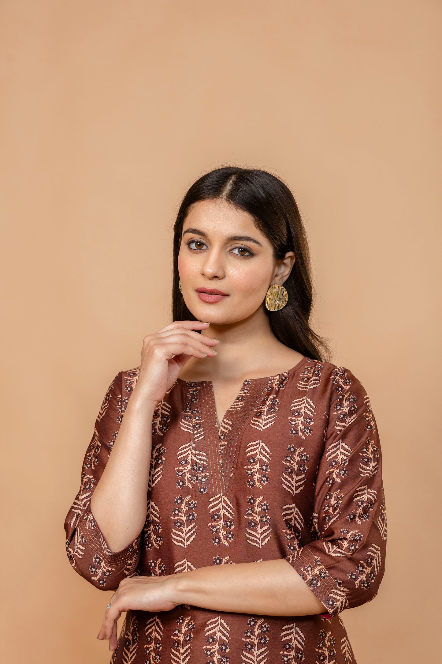 Nirvana Chanderi Kurta