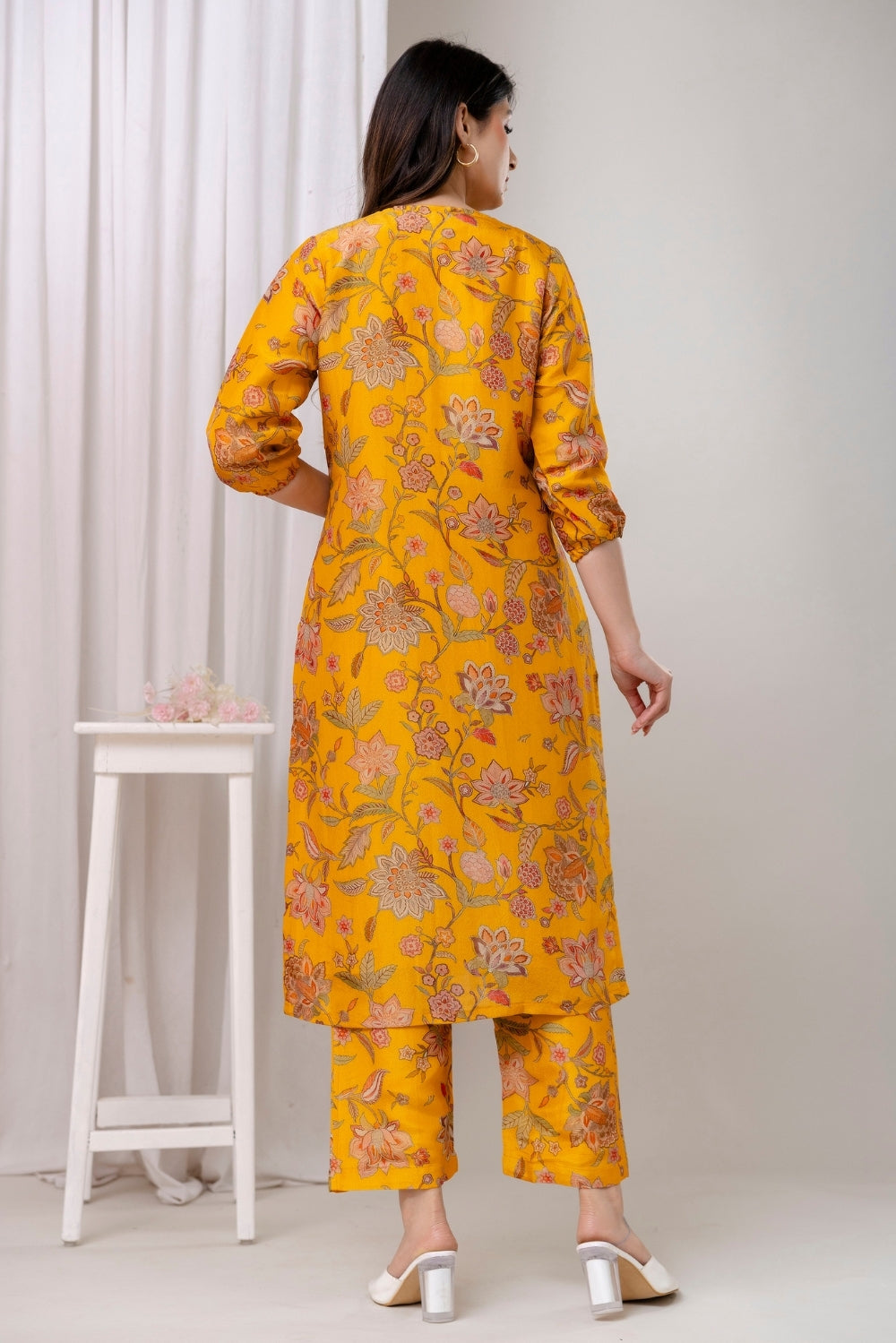 Sunlit Bloom Kurta Set