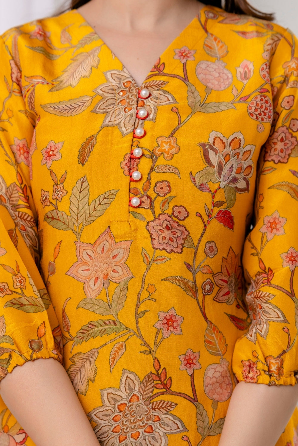 Sunlit Bloom Kurta Set