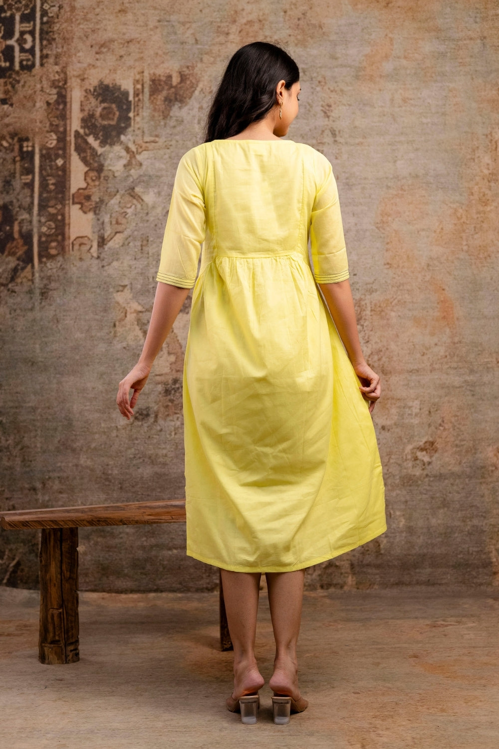 Yellow Blossom Dress