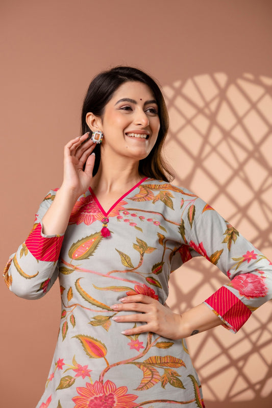 Blush Blue Kurta Set