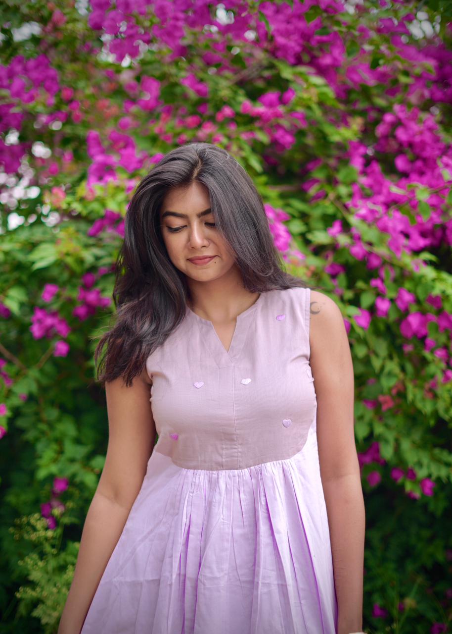 Purple Heart Dress