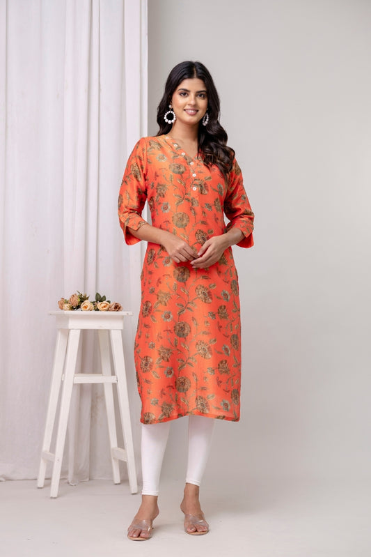 Sedona Jacquard Zari Kurta
