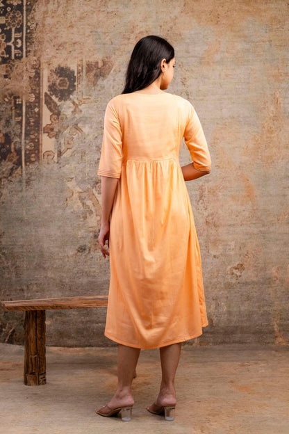 Peach Blossom Dress
