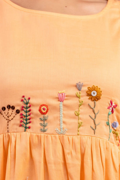 Peach Blossom Dress