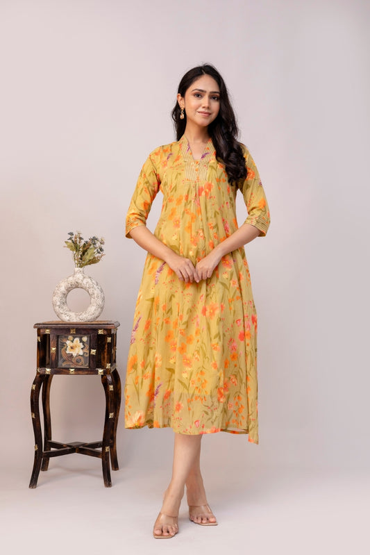 Meadow Glow Mul Dress