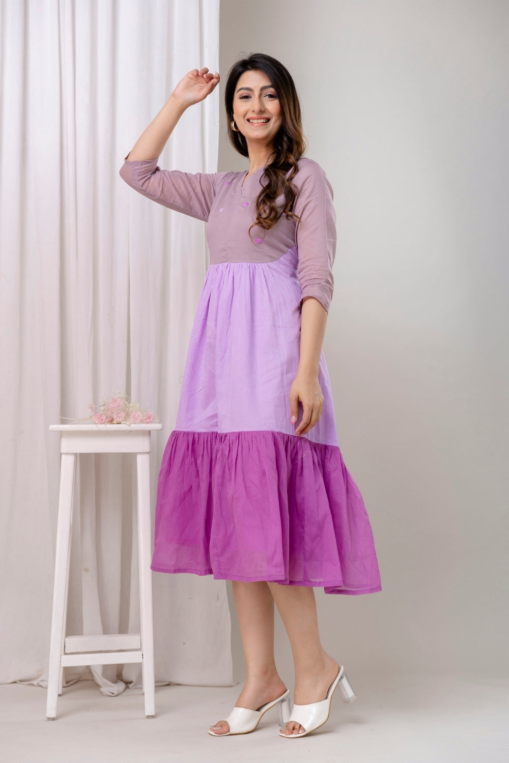 Purple Heart Dress