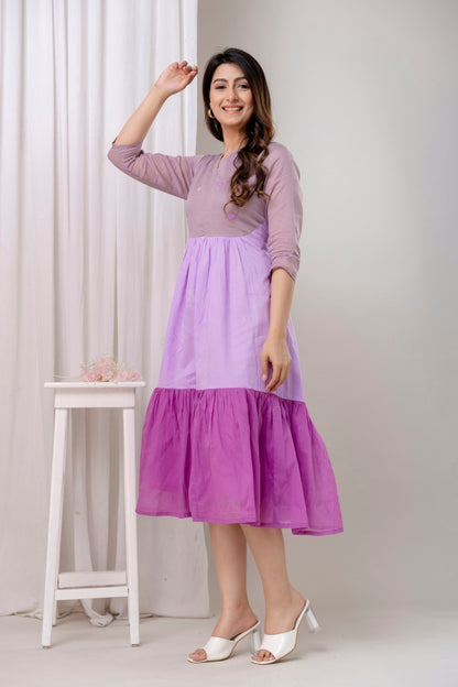 Purple Heart Dress