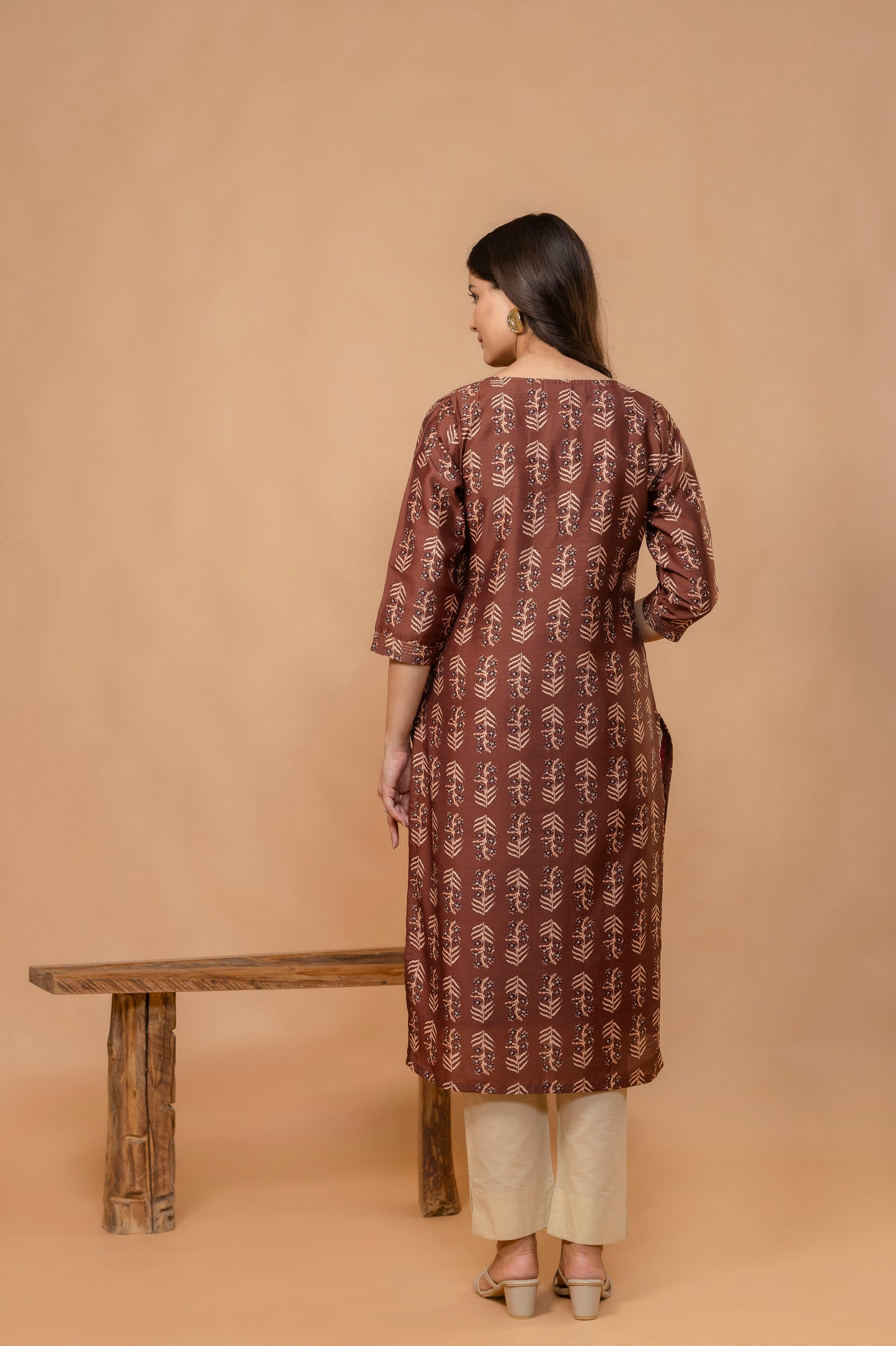 Nirvana Chanderi Kurta