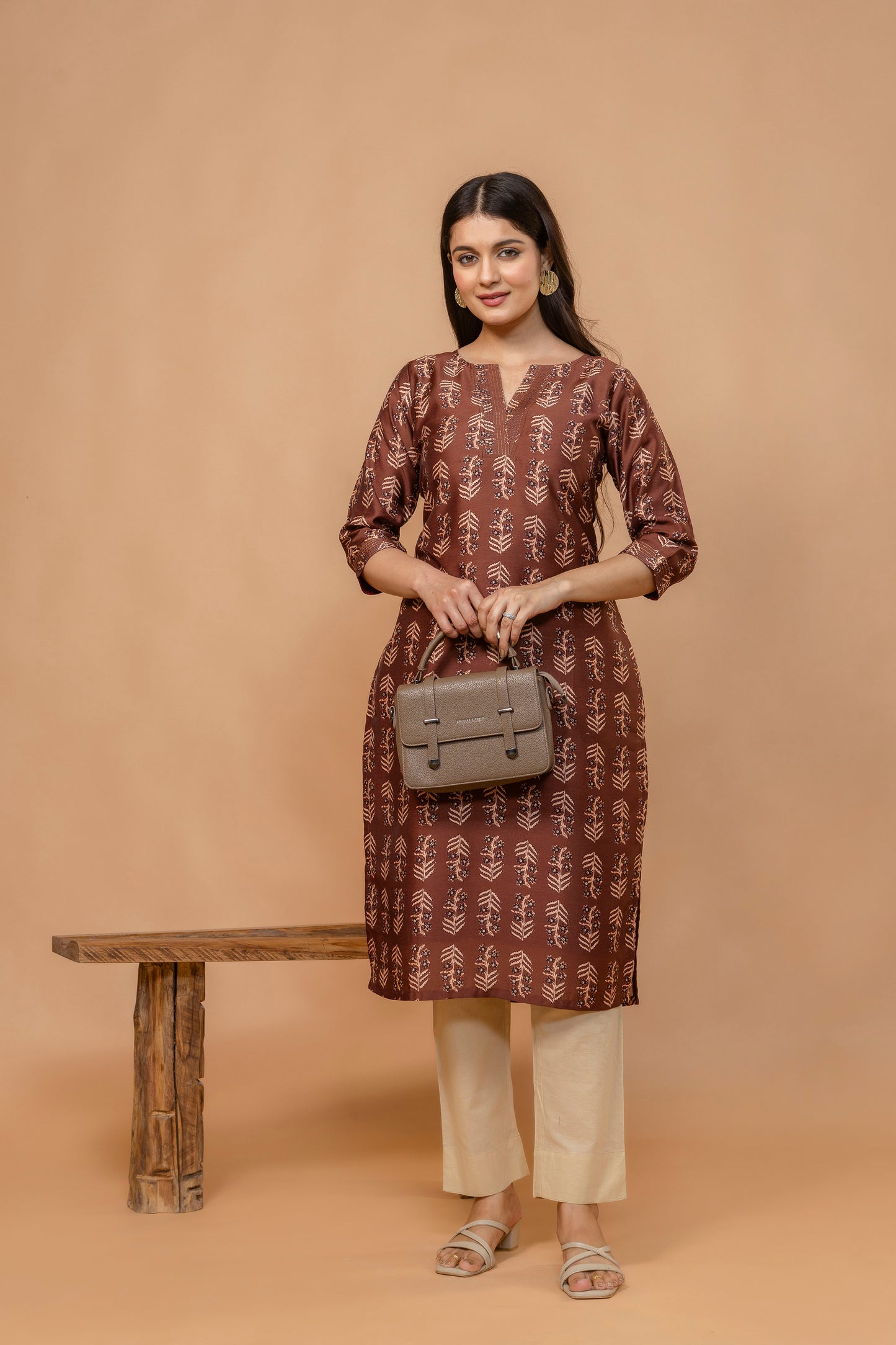 Nirvana Chanderi Kurta