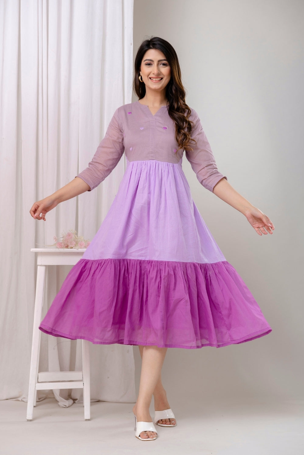 Purple Heart Dress