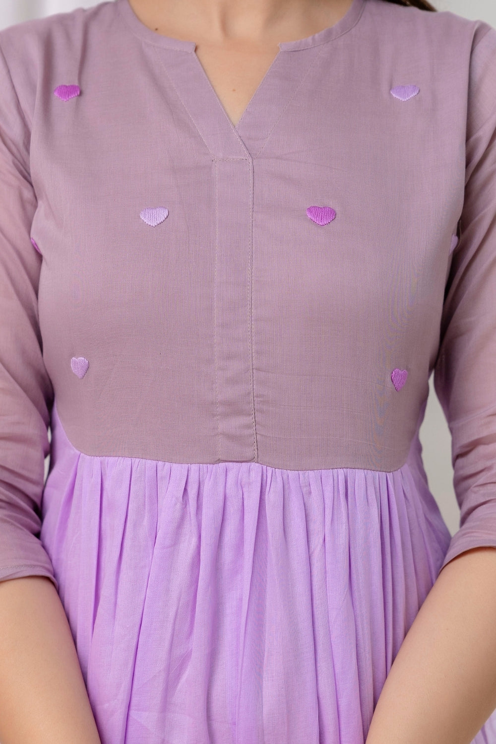 Purple Heart Dress