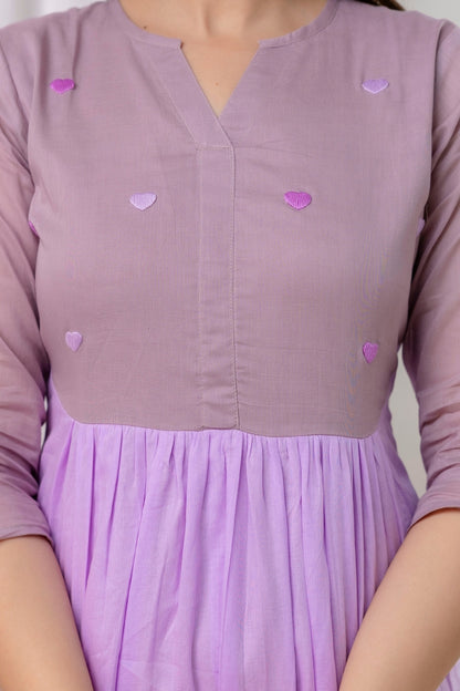 Purple Heart Dress